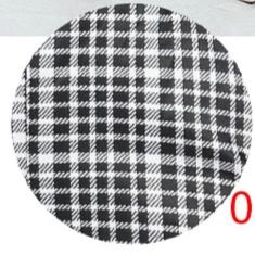 CHECKERED PRINTED STRAIGHT CUT PANTS