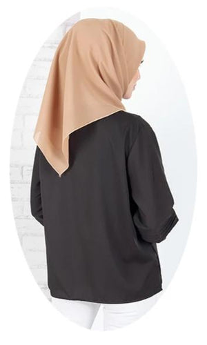 FARAZ BISHOP CUFF SLEEVES BLOUSE
