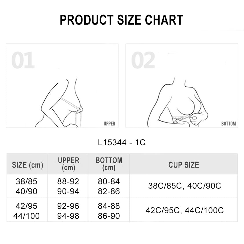 LILLY FULL CUP SUPPORT PLUS SIZE BRA