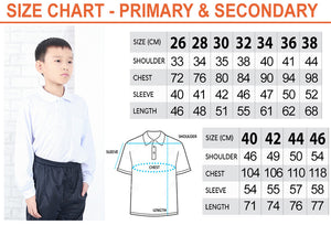 SCHOOL COLLAR LONG SLEEVES WHITE T SHIRT