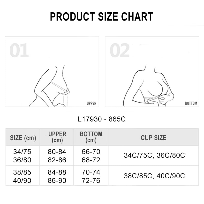 AMANDA FULLY COVERED PLUS SIZE BRA